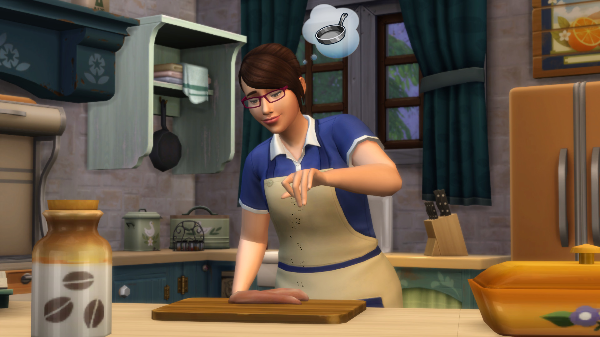 The Sims™ 4 Country Kitchen Kit screenshot 1