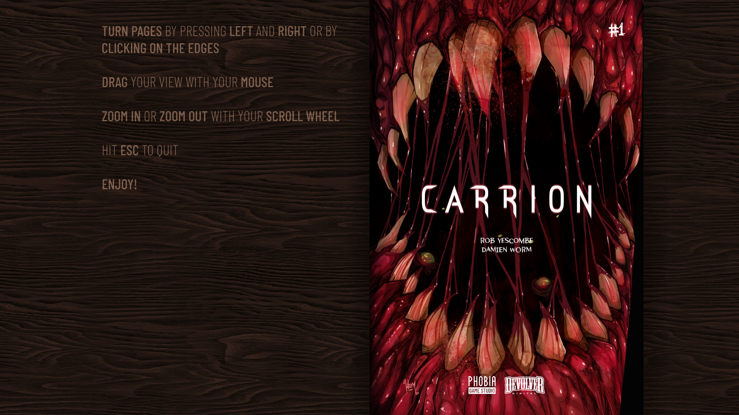 CARRION Deluxe Edition Content screenshot 1