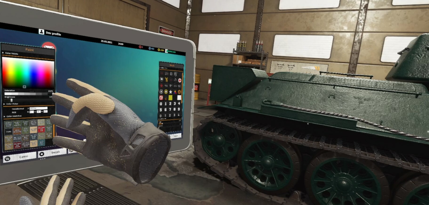 Tank Mechanic Simulator VR screenshot 3