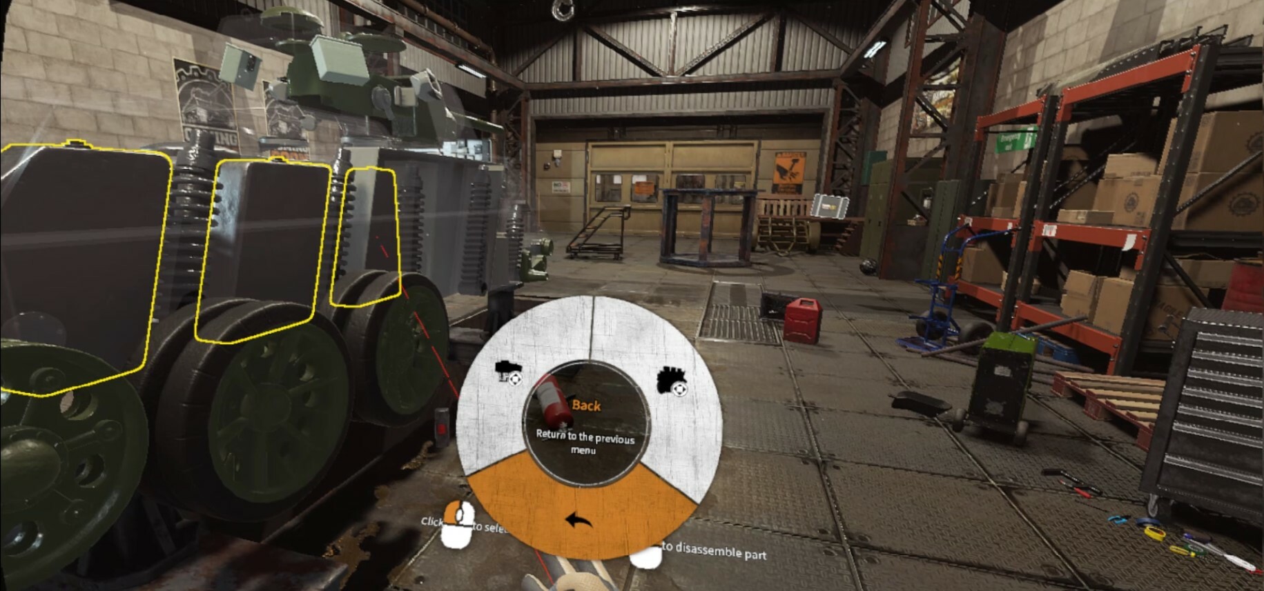 Tank Mechanic Simulator VR screenshot 9