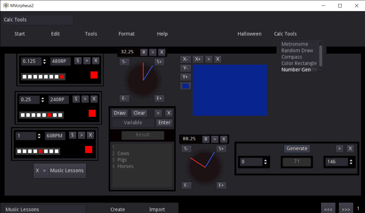 MVorpheus - Calc Tools Pack screenshot 2