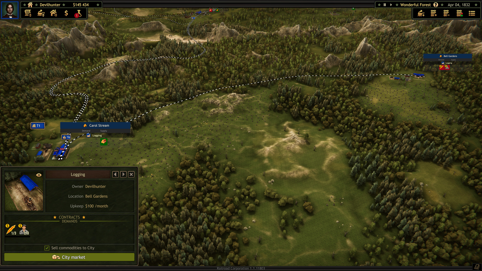 Railroad Corporation - Wonderful Forest DLC screenshot 2