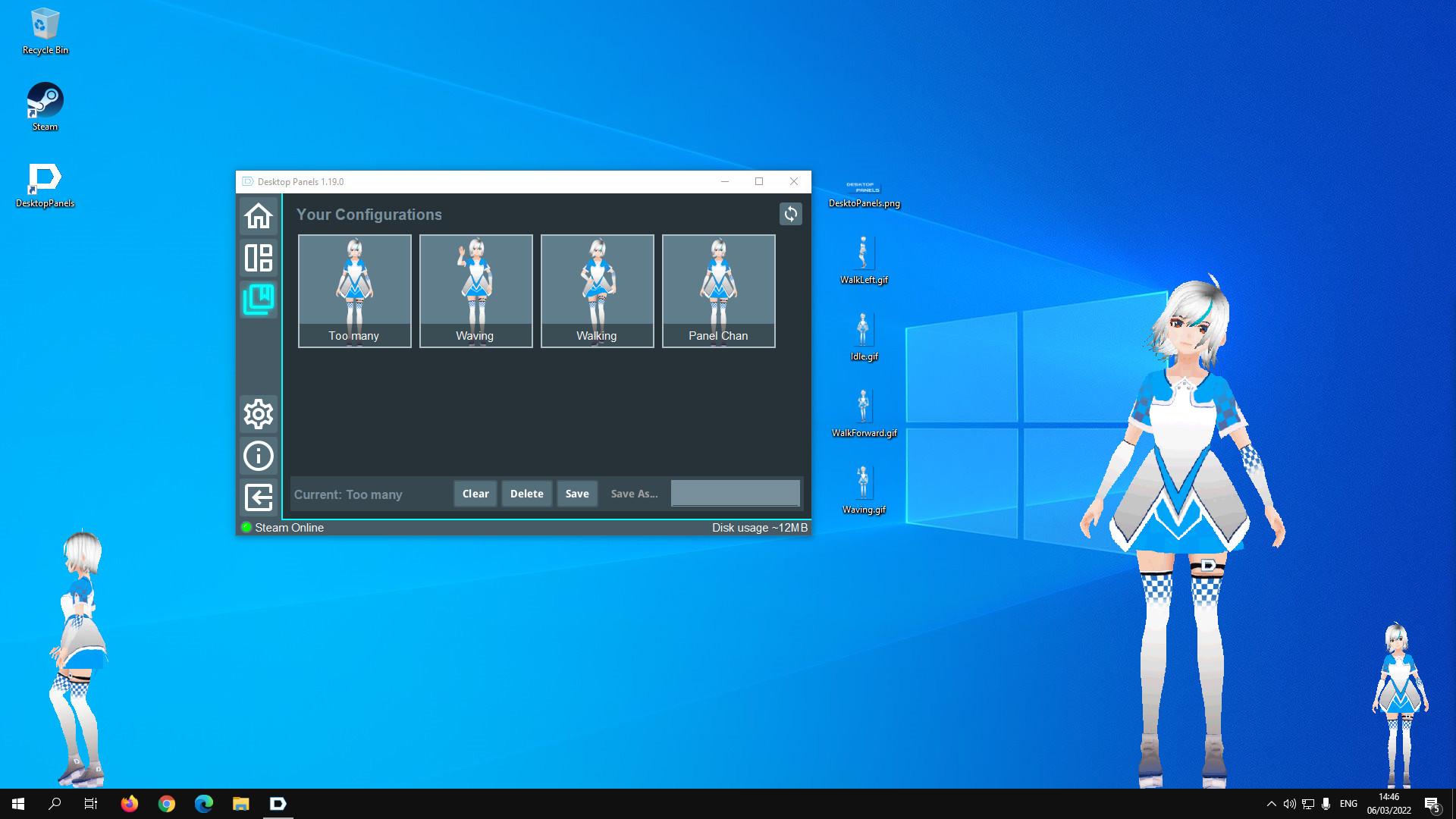 Desktop Panels screenshot 3