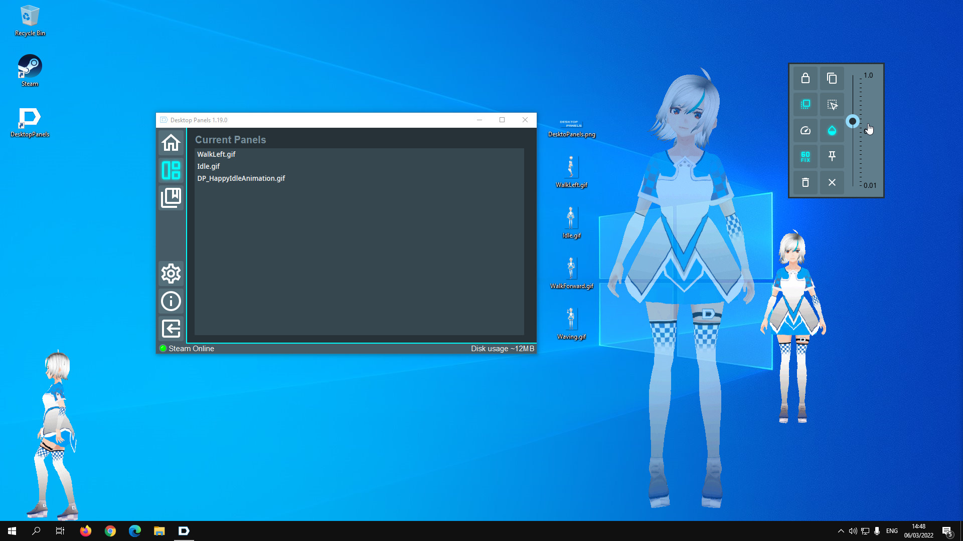 Desktop Panels screenshot 4