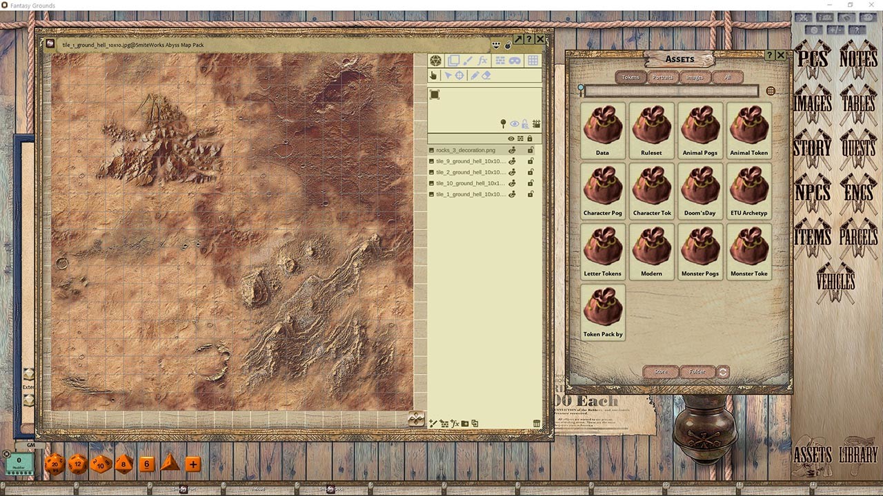 Fantasy Grounds - FG Theme - Western screenshot 4