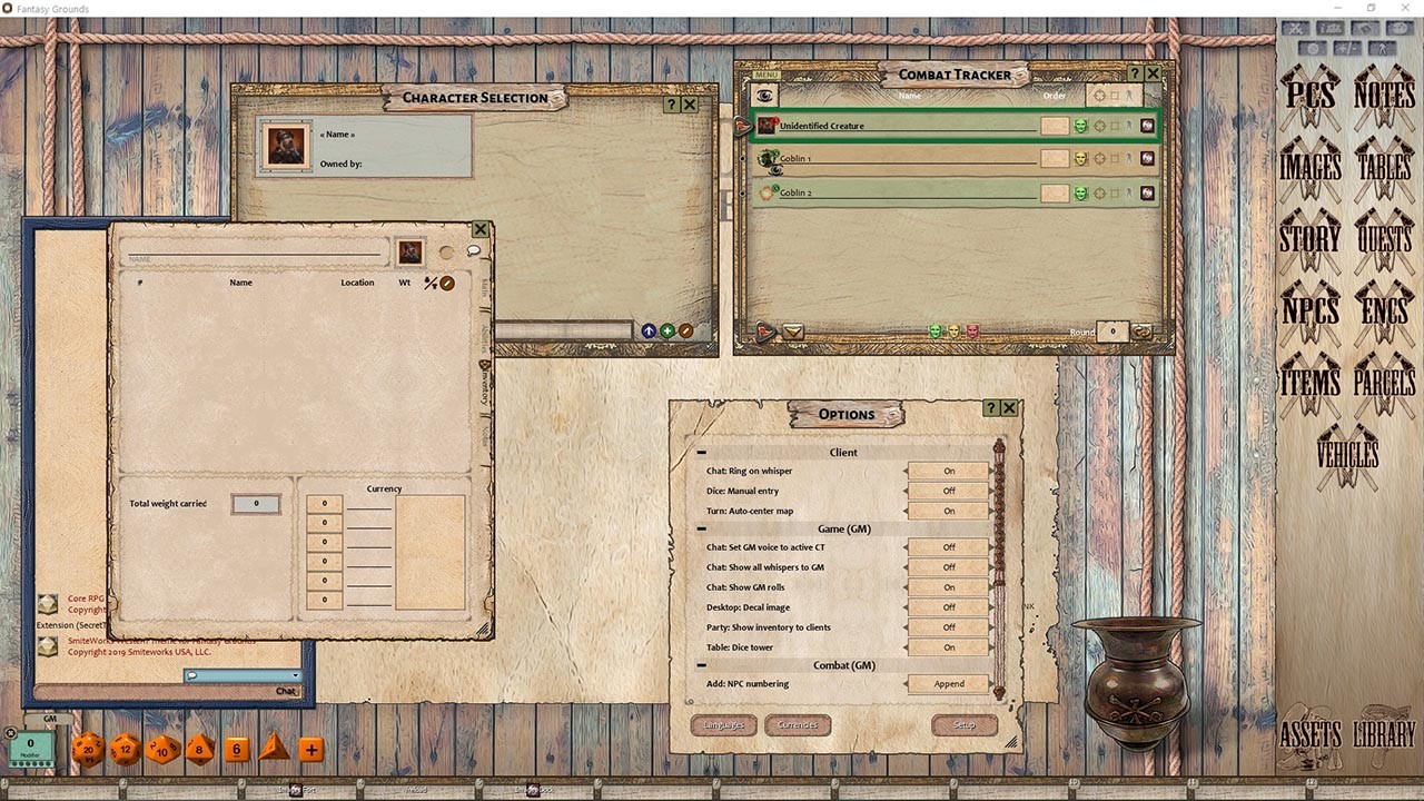 Fantasy Grounds - FG Theme - Western screenshot 5