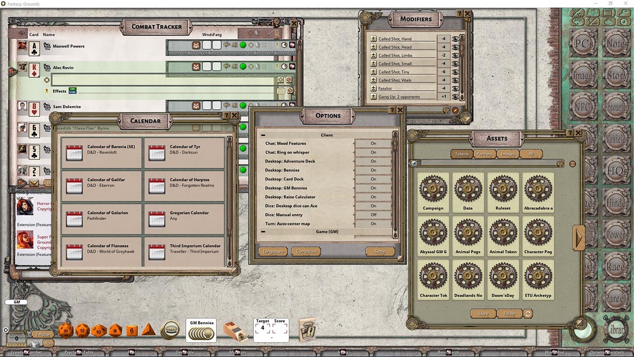 Fantasy Grounds - FG Theme - INDUSTRIAL screenshot 1
