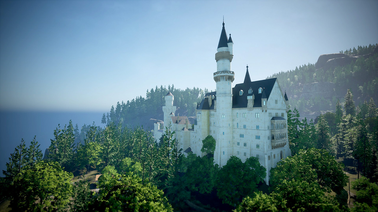 Fernbus Simulator - Bavarian Castle screenshot 9
