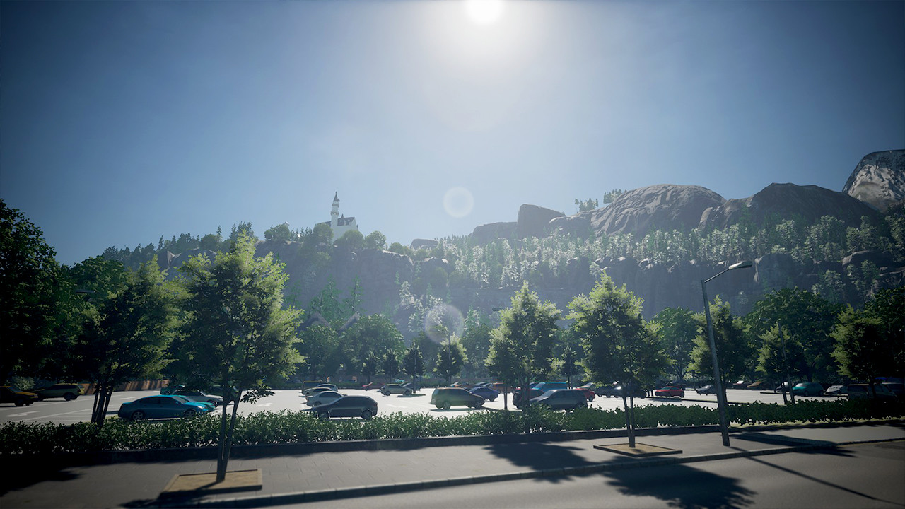 Fernbus Simulator - Bavarian Castle screenshot 7