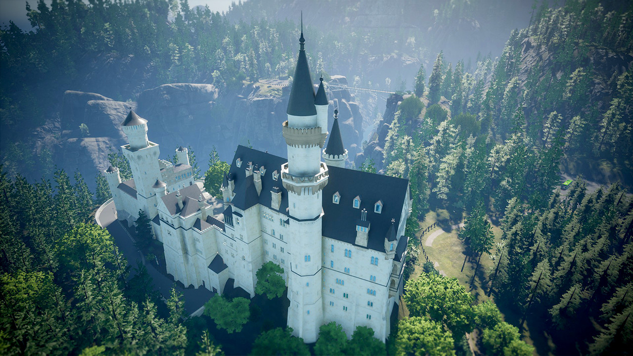 Fernbus Simulator - Bavarian Castle screenshot 2