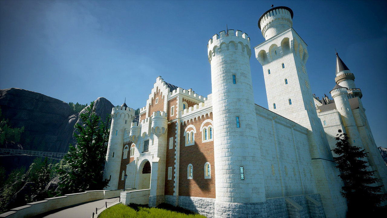 Fernbus Simulator - Bavarian Castle screenshot 3