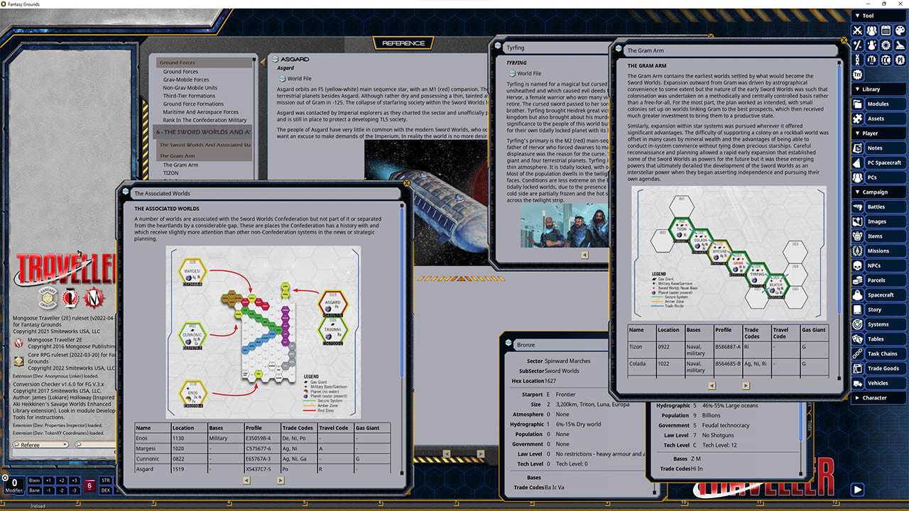 Fantasy Grounds - Sword Worlds screenshot 3