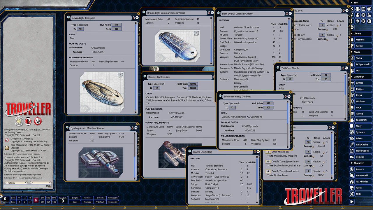 Fantasy Grounds - Sword Worlds screenshot 1