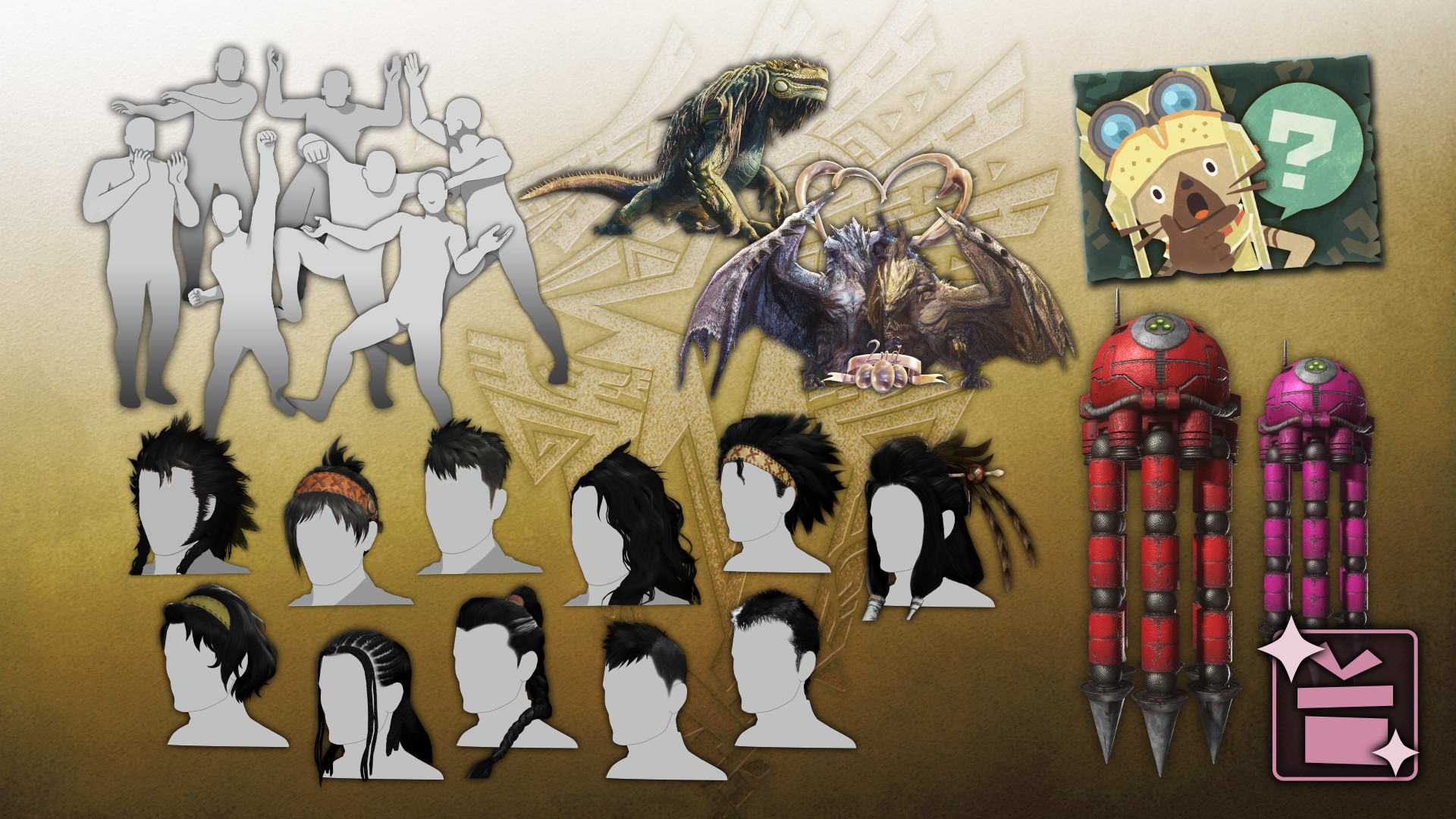 MHW:I -  Free Content Collection Pack screenshot 1