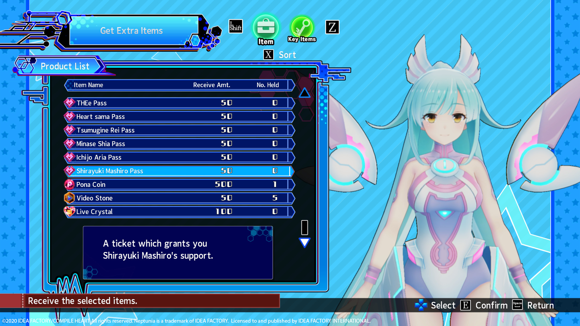 Neptunia Virtual Stars - Deluxe Item Pack screenshot 4