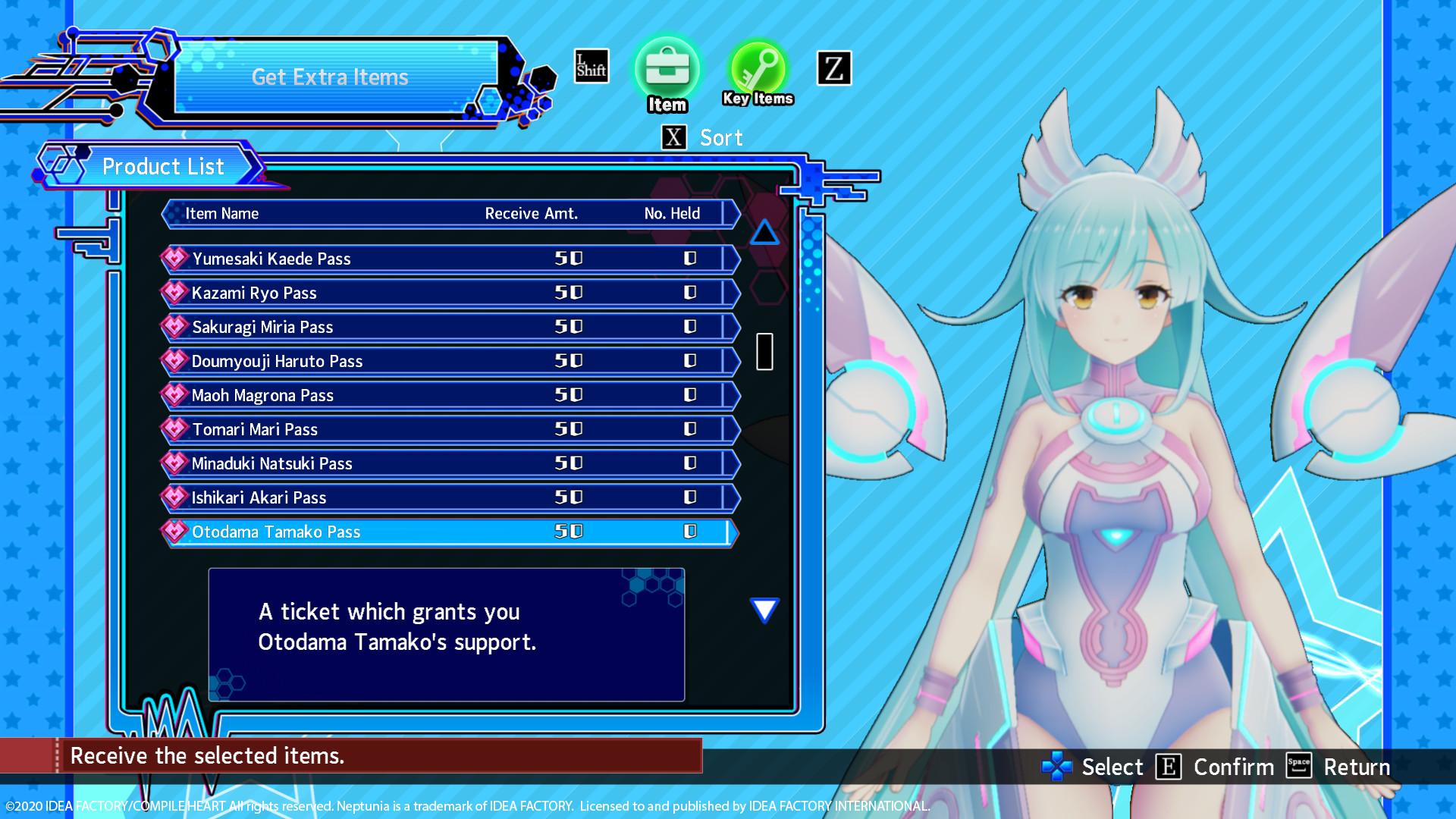 Neptunia Virtual Stars - Deluxe Item Pack screenshot 2