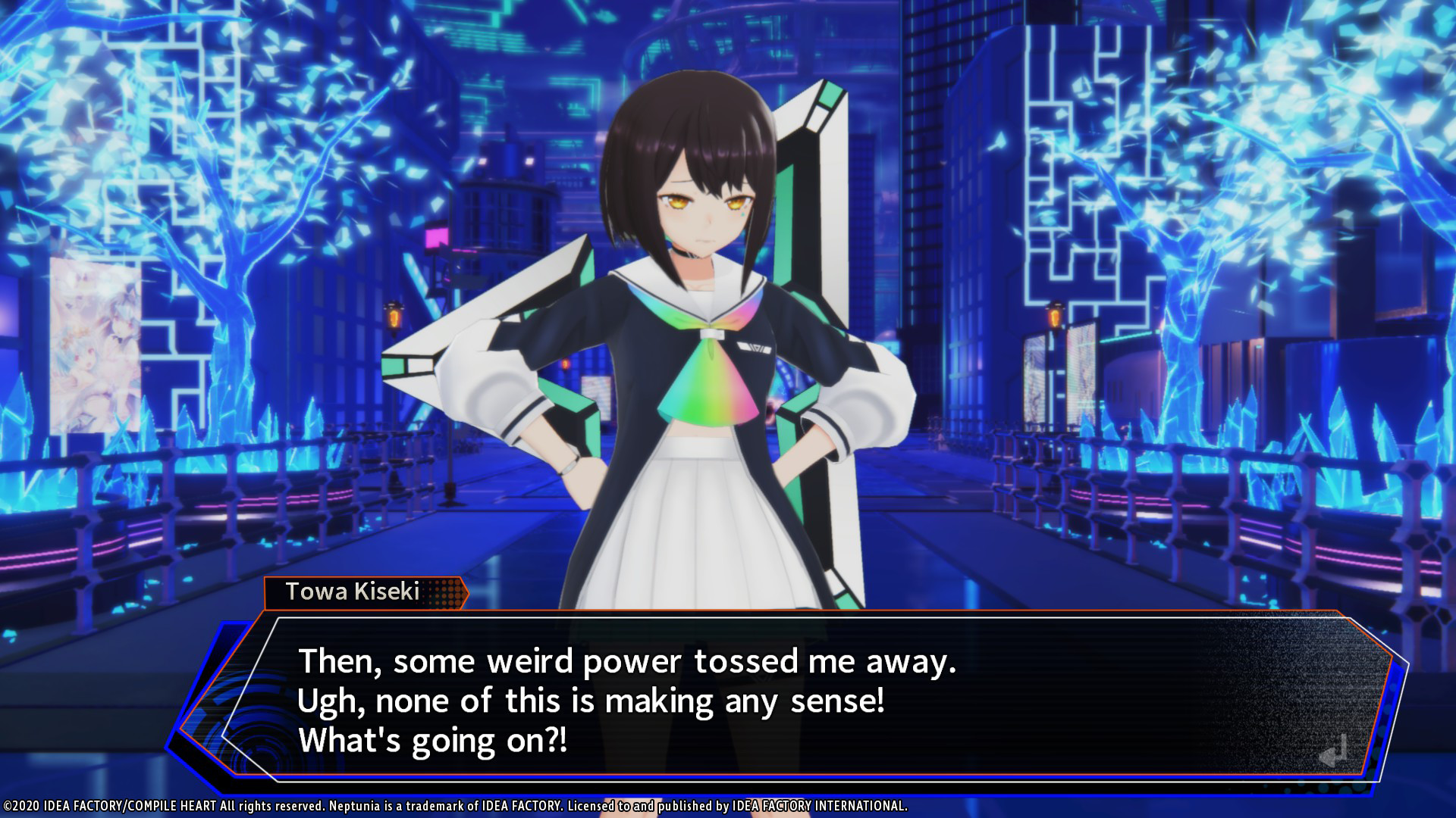 Neptunia Virtual Stars - Towa Kiseki (Character & Story) screenshot 5