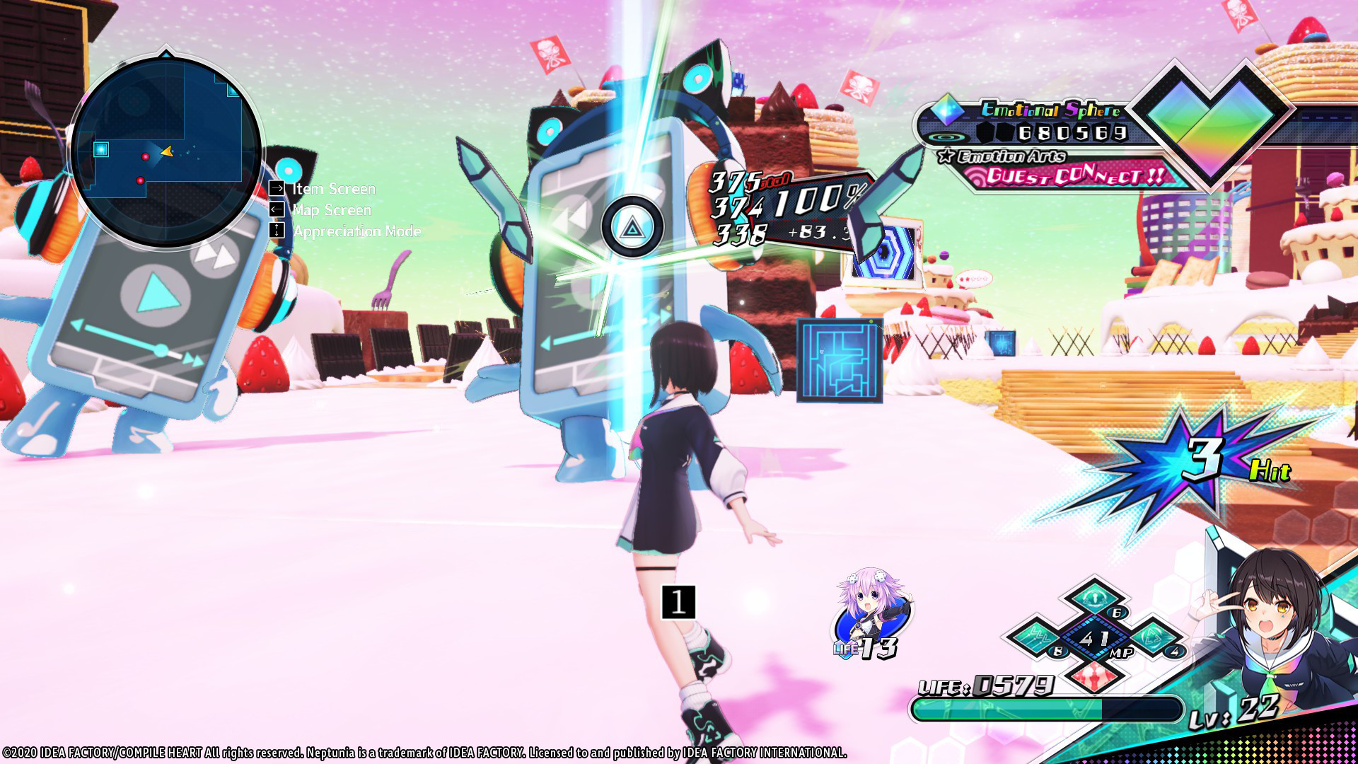 Neptunia Virtual Stars - Towa Kiseki (Character & Story) screenshot 7