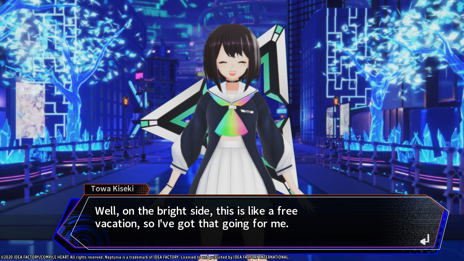 Neptunia Virtual Stars - Towa Kiseki (Character & Story) screenshot 8