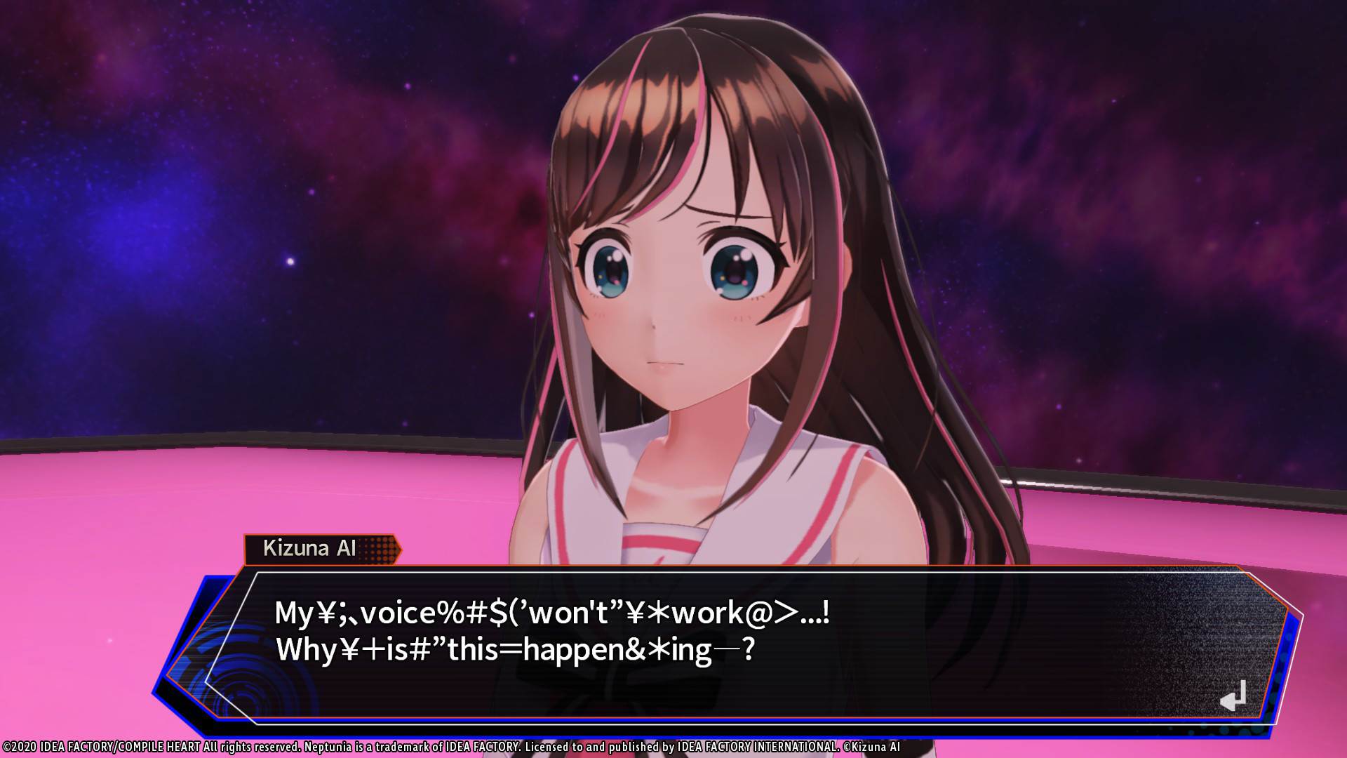 Neptunia Virtual Stars - Kizuna AI (Character & Story) screenshot 2