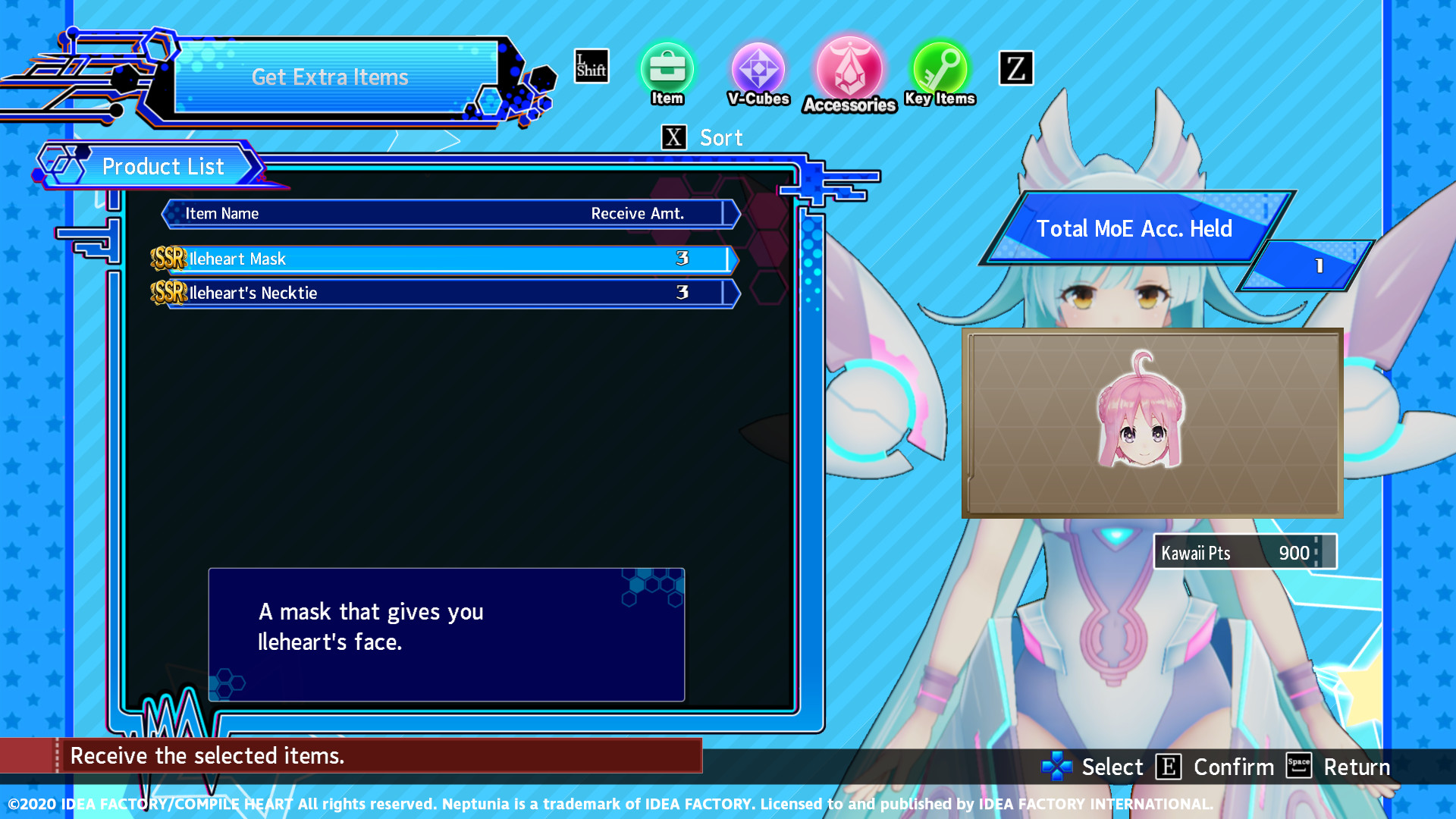 Neptunia Virtual Stars - Ileheart Pack screenshot 4