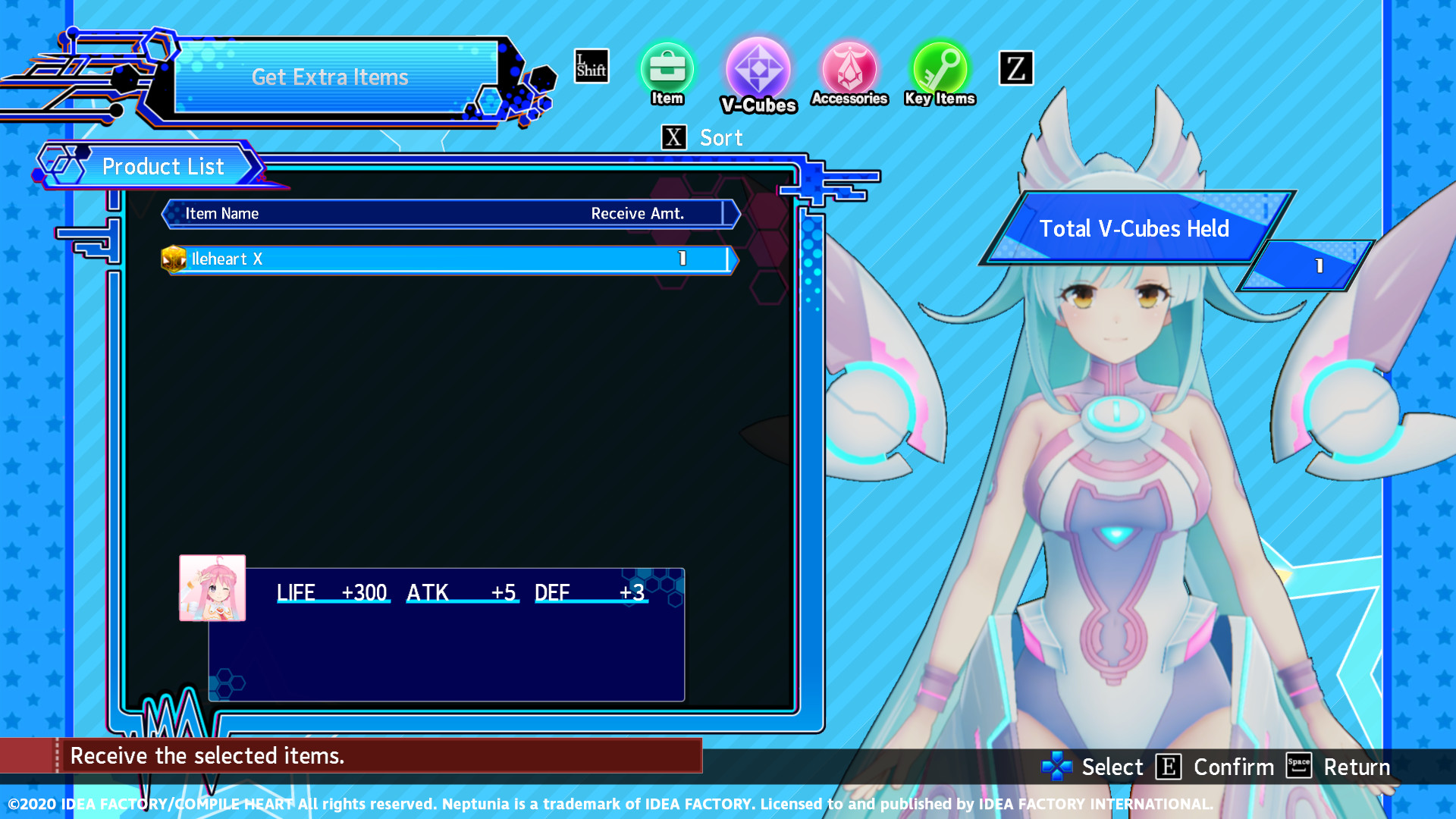 Neptunia Virtual Stars - Ileheart Pack screenshot 6