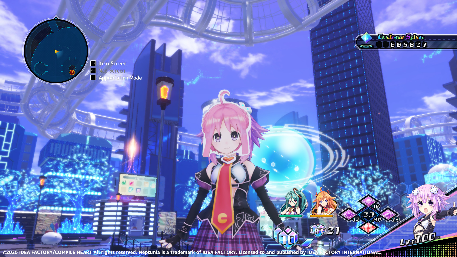 Neptunia Virtual Stars - Ileheart Pack screenshot 1