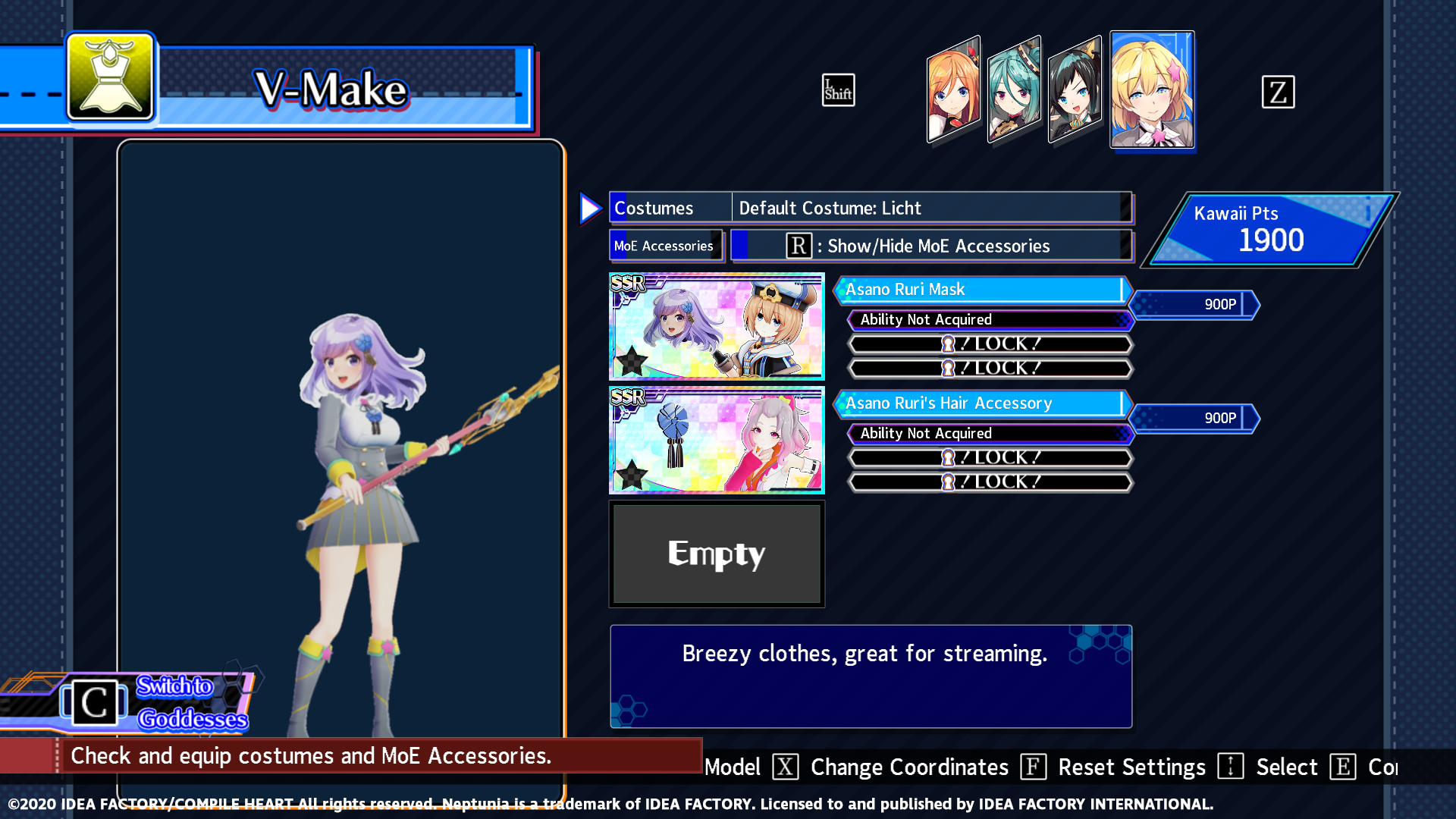 Neptunia Virtual Stars - Asano Sisters Project Pack screenshot 3