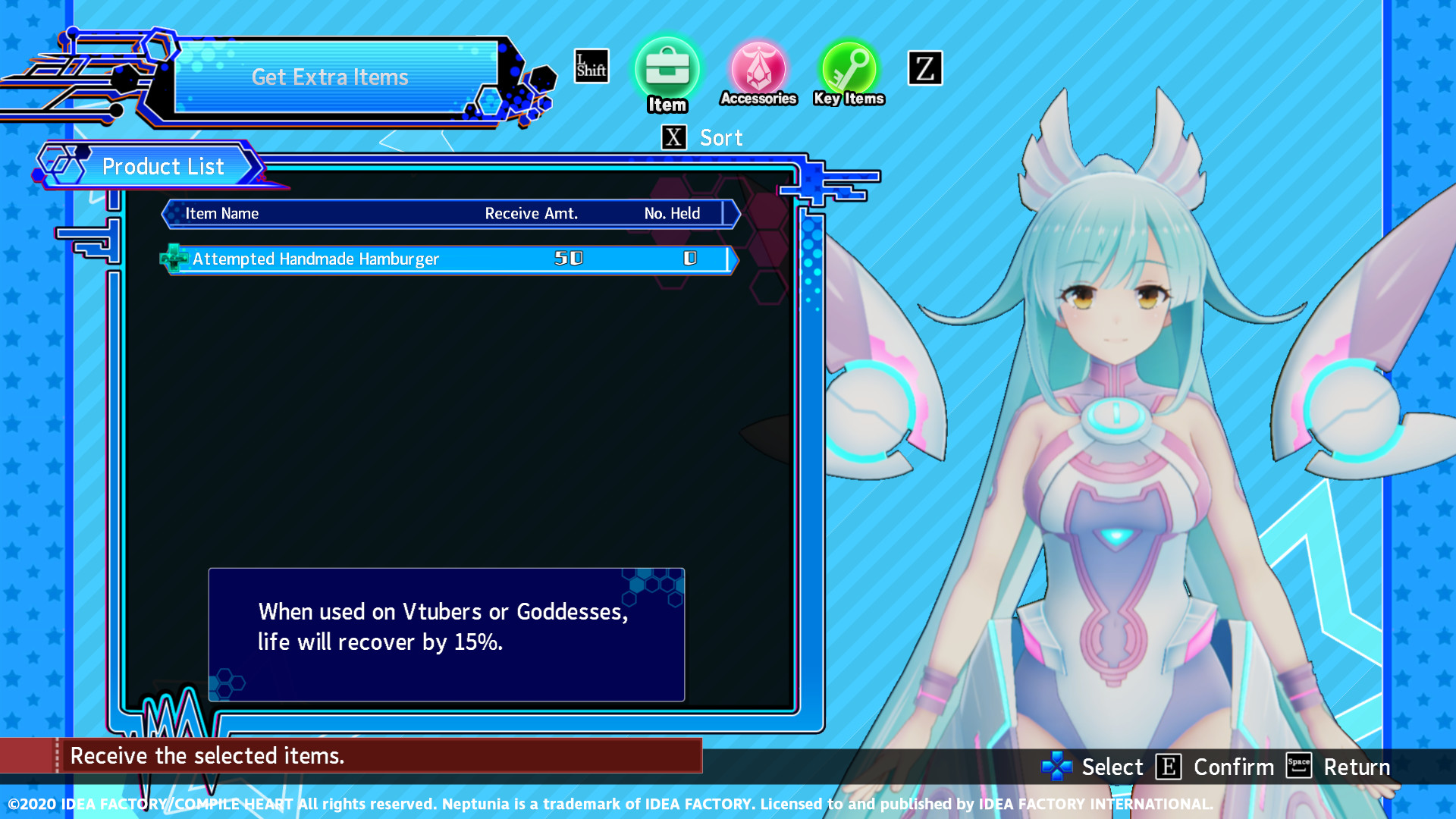 Neptunia Virtual Stars - Sifir Esirer Pack screenshot 5