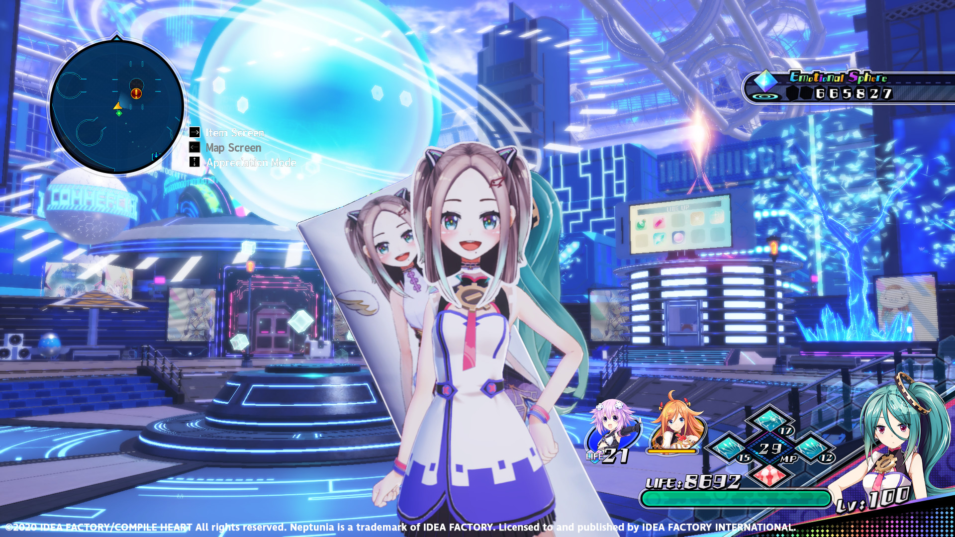 Neptunia Virtual Stars - Asacre Peace Pack screenshot 1
