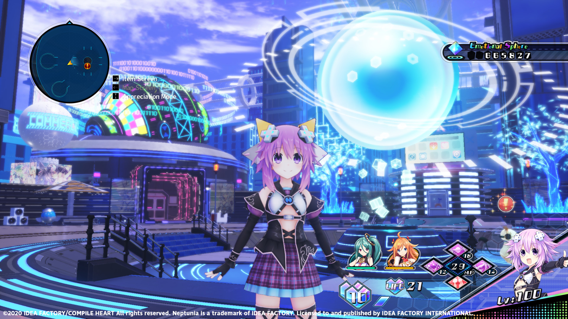 Neptunia Virtual Stars - Pinky Pop Hepburn Pack screenshot 1