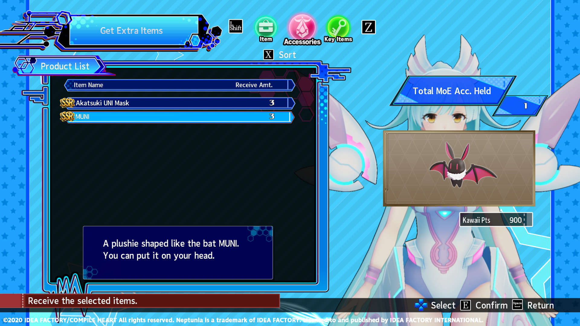 Neptunia Virtual Stars - Akatsuki UNI Pack screenshot 4
