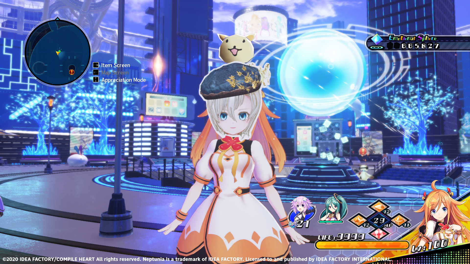 Neptunia Virtual Stars - Todoki Uka Pack screenshot 1