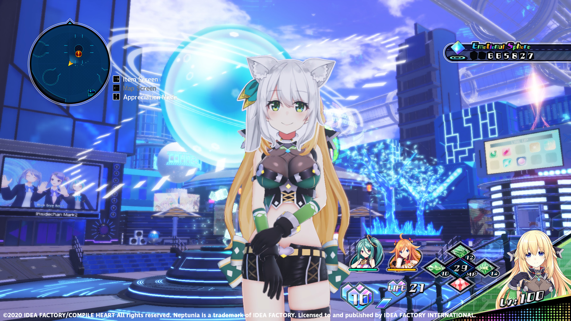 Neptunia Virtual Stars - WACTOR Pack screenshot 3