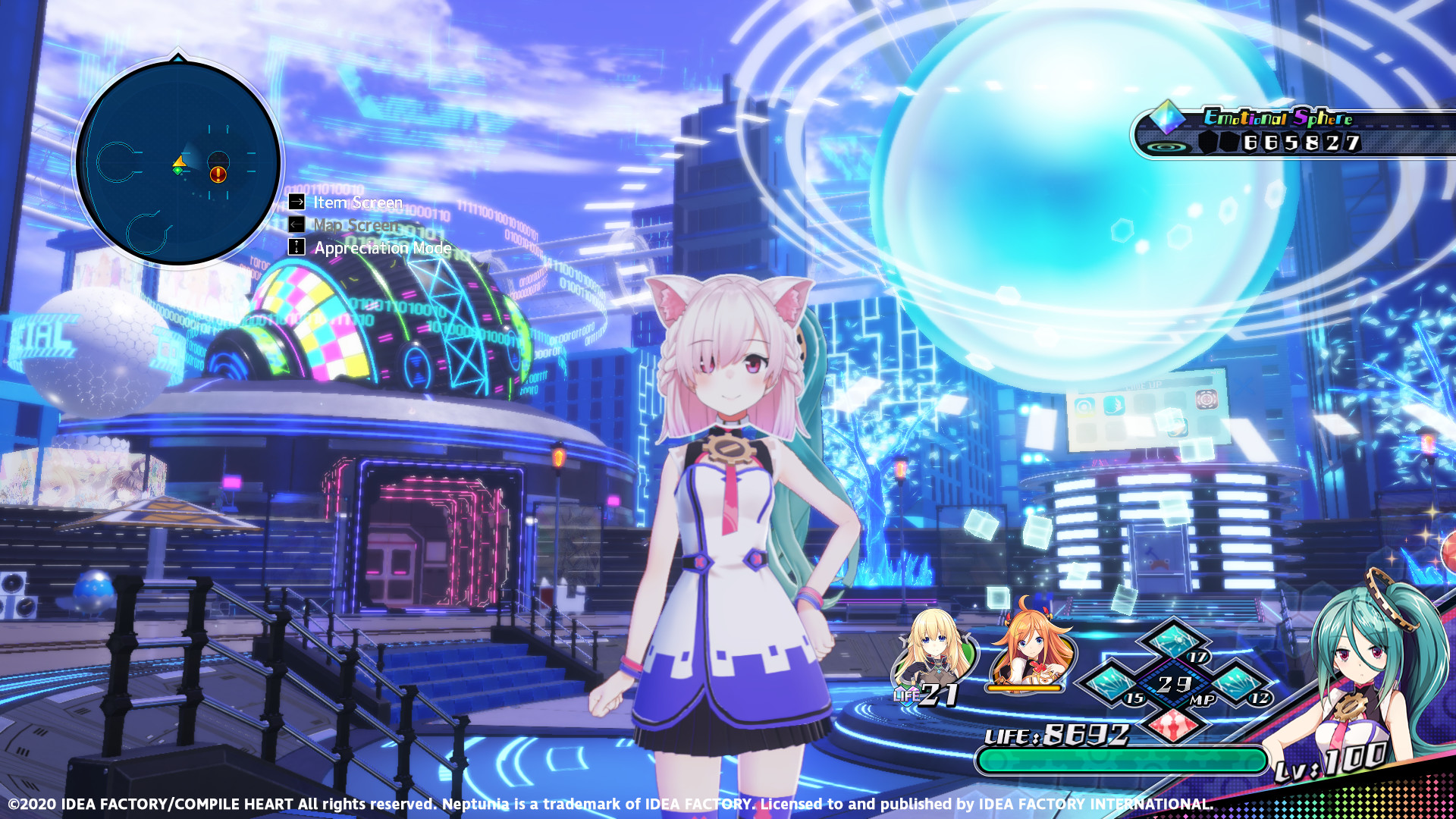 Neptunia Virtual Stars - WACTOR Pack screenshot 2