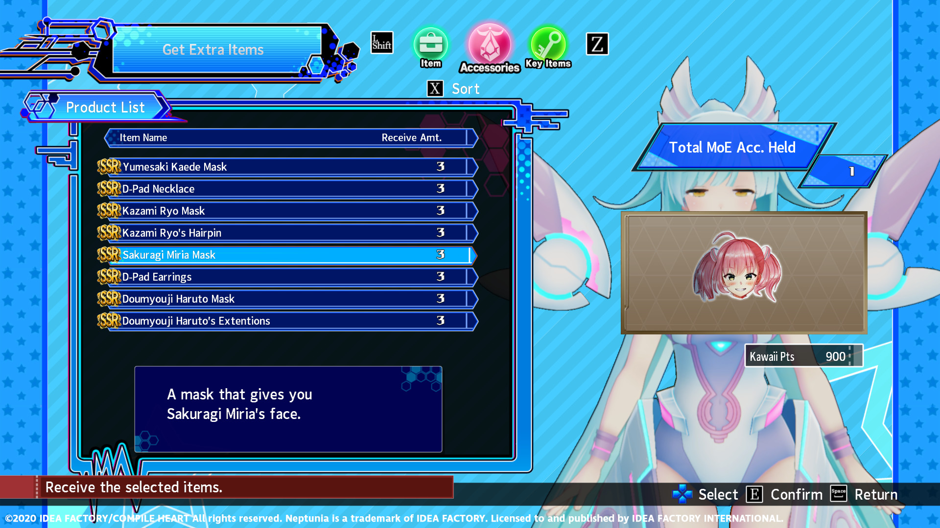 Neptunia Virtual Stars - Game Club Project Pack screenshot 5