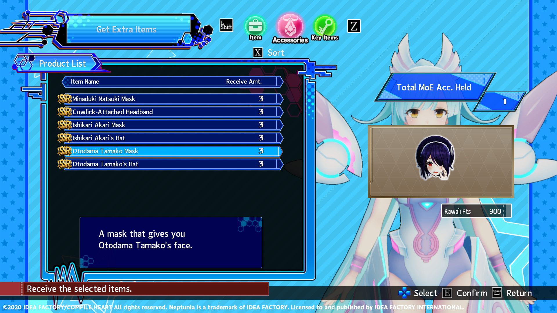 Neptunia Virtual Stars - Aogiri High School Pack screenshot 6