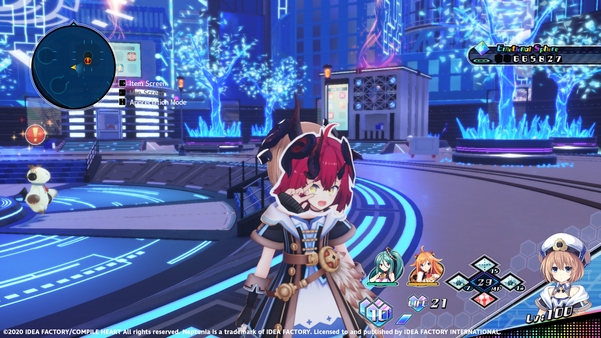 Neptunia Virtual Stars - Maoh Magrona Pack screenshot 1