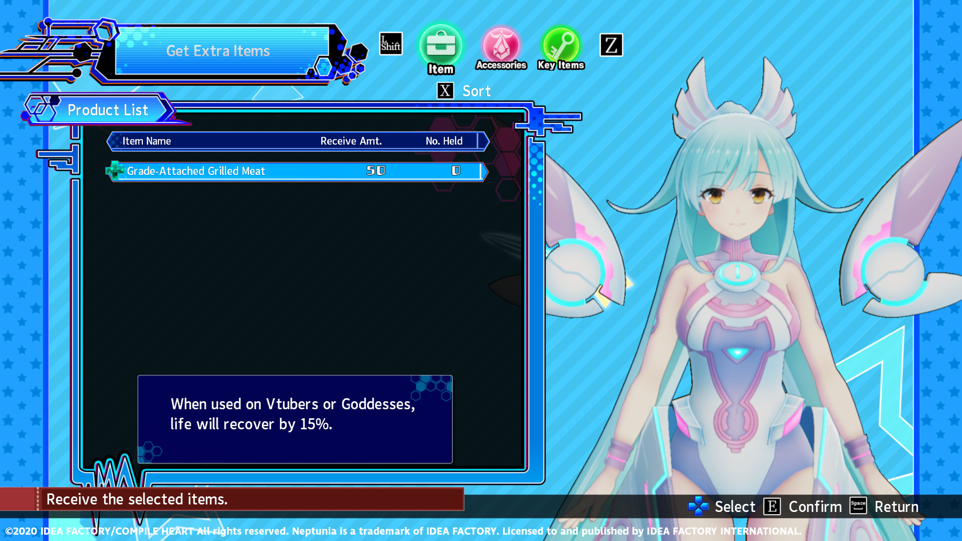Neptunia Virtual Stars - Tenjin Kotone Pack screenshot 5