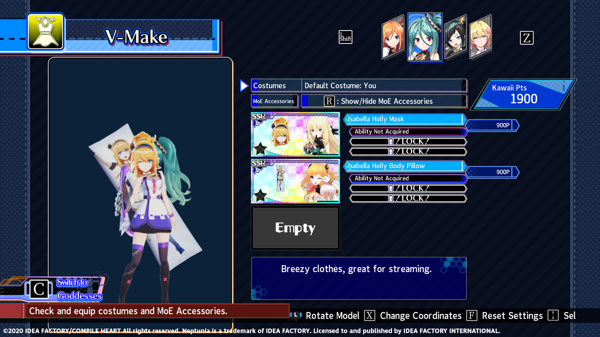 Neptunia Virtual Stars - ReVdol! Pack screenshot 3