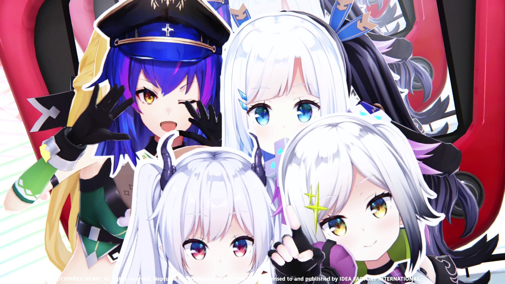 Neptunia Virtual Stars - Electronic Fairy Project x Kokounoakumu-Nightmare- Pack screenshot 1