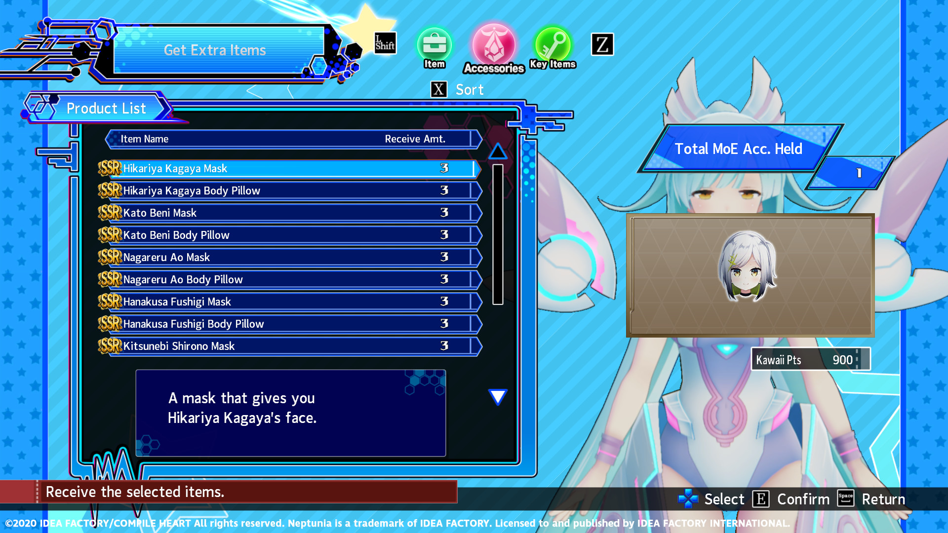 Neptunia Virtual Stars - Electronic Fairy Project x Kokounoakumu-Nightmare- Pack screenshot 5