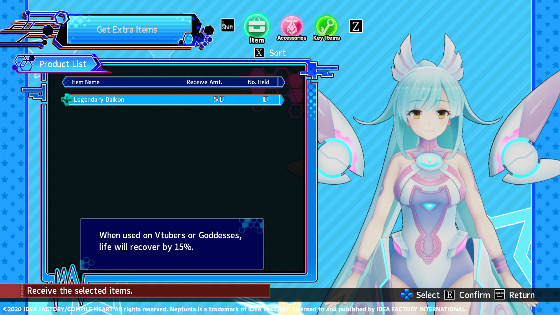 Neptunia Virtual Stars - Hibiki Ao Pack screenshot 4