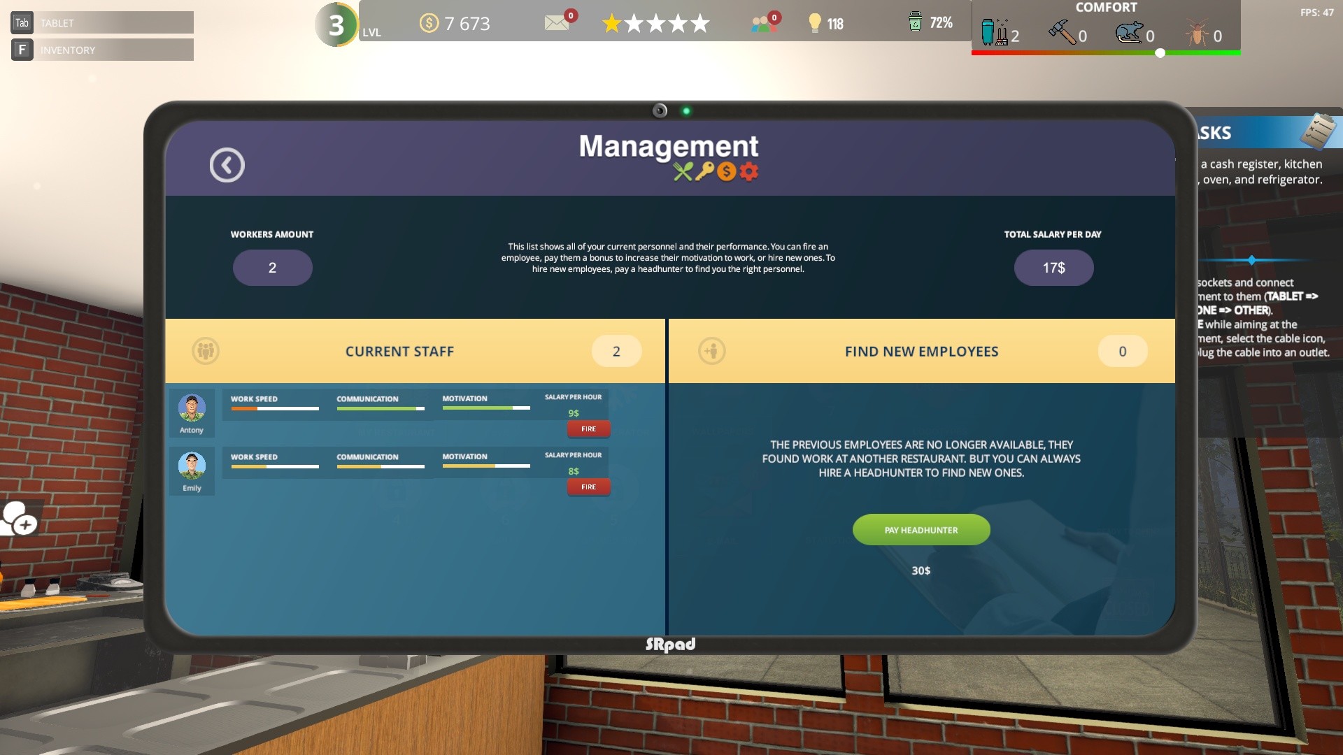 Cafe Owner Simulator: Prologue screenshot 3