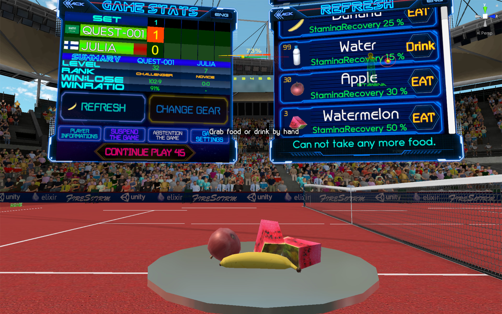 CYBER TENNIS screenshot 3