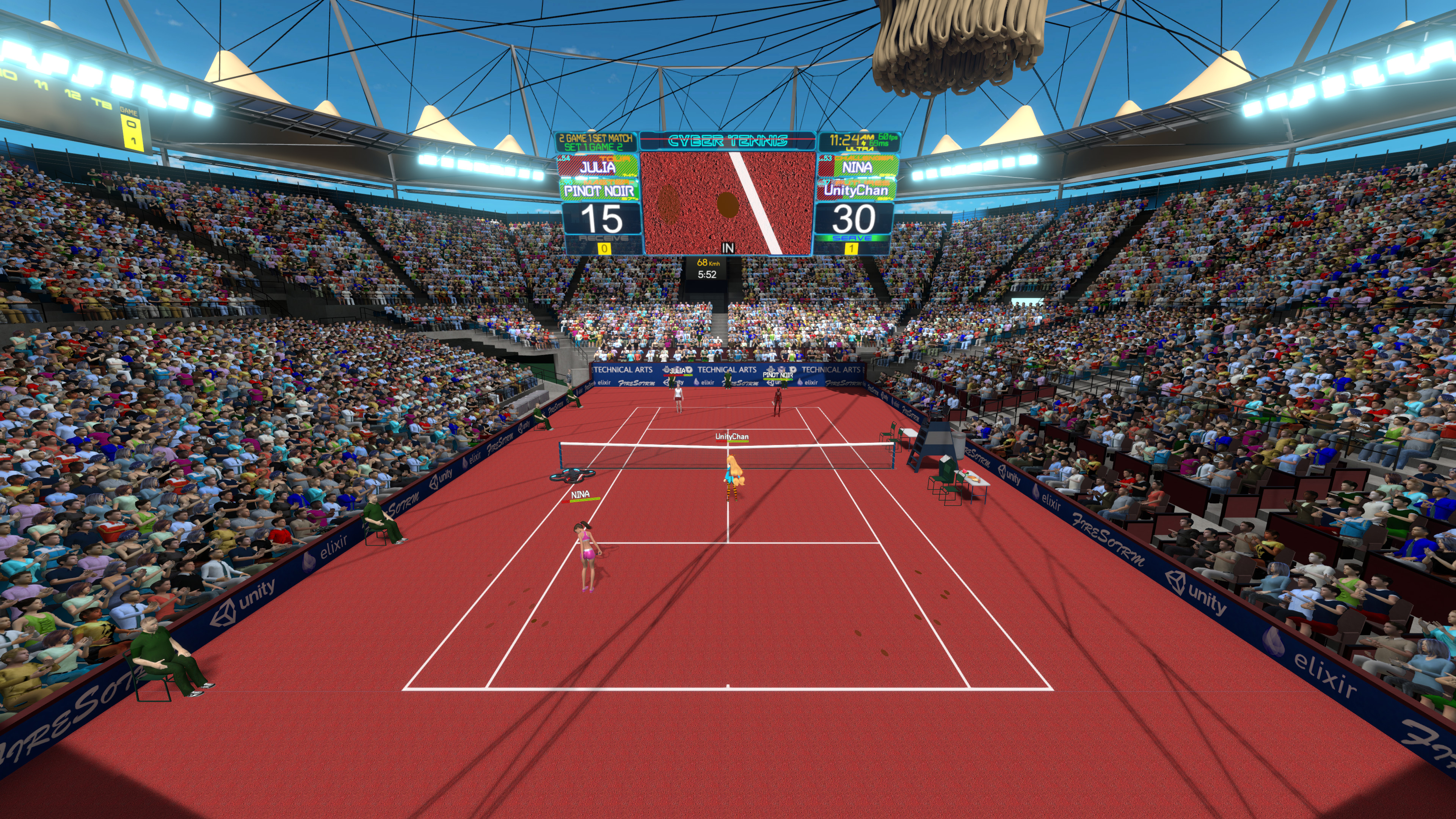 CYBER TENNIS screenshot 5