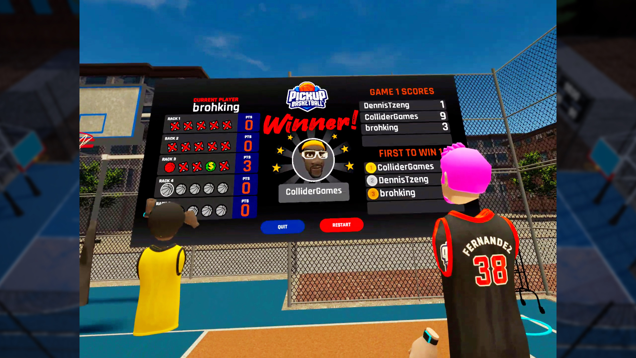 Pickup Basketball VR screenshot 5