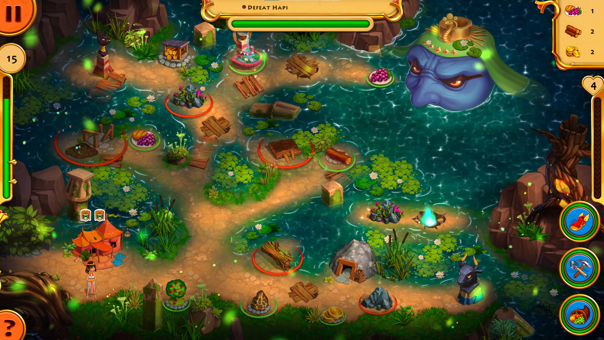 Invincible Cleopatra: Caesar's Dreams screenshot 2