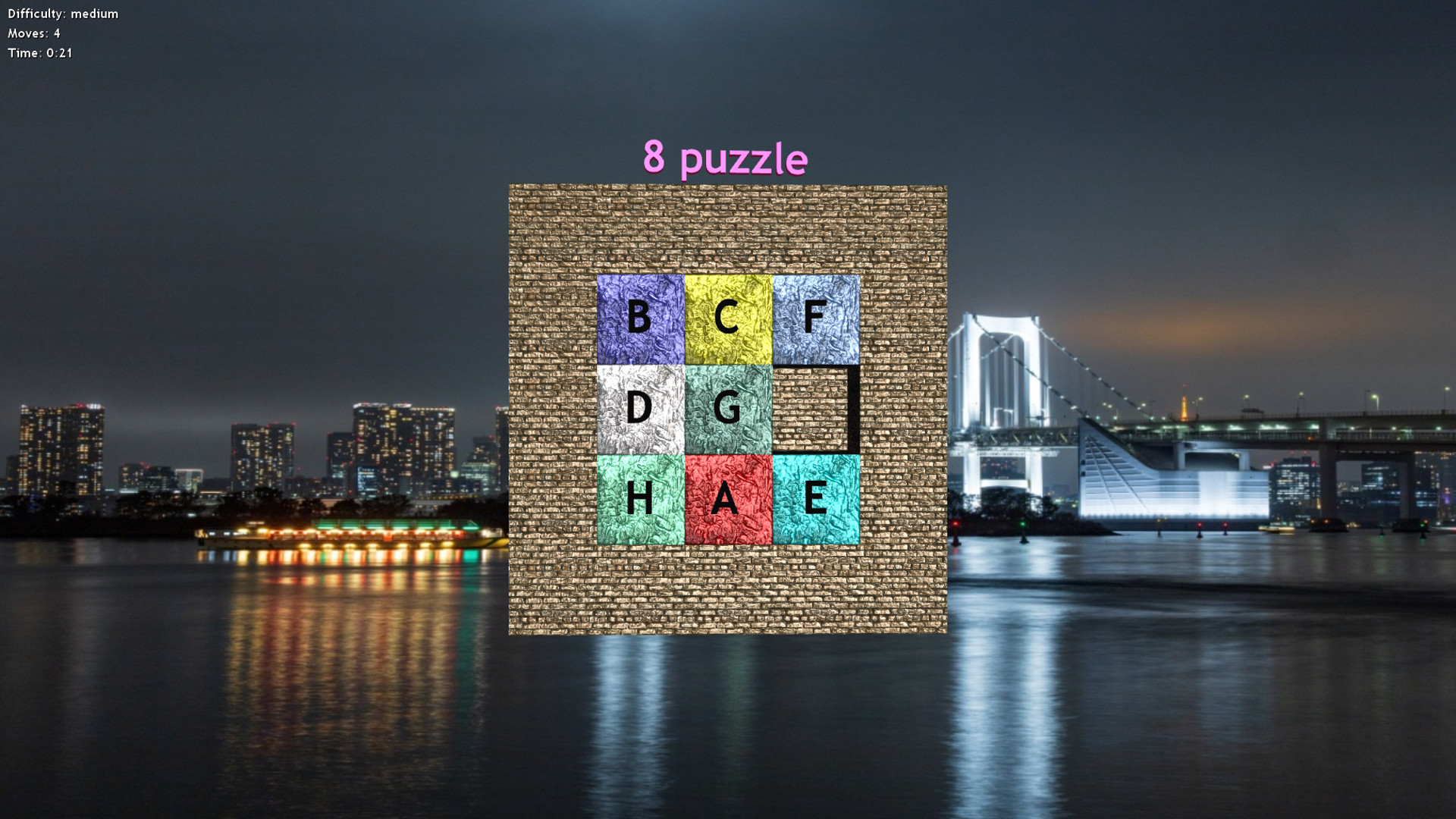15 puzzle screenshot 3