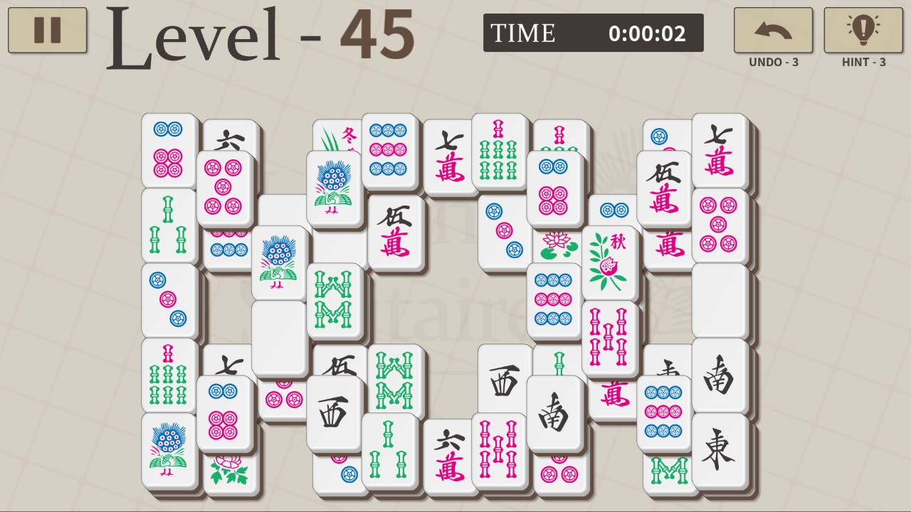 Mahjong Solitaire 100 screenshot 3